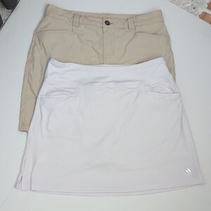 Eddie Bauer skort & Adidas Golf skort